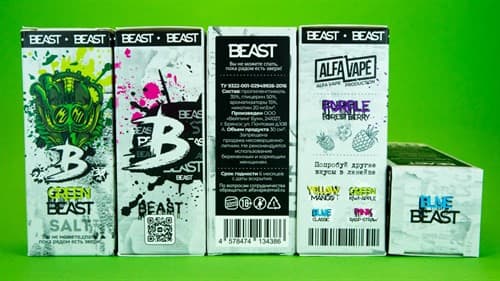 Жидкость BEAST SALT от Alfa Vape 30 мл 20 мг