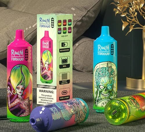 RANDM TORNADO 9000 - 9000 затяжек