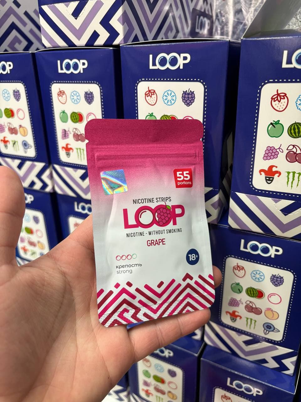 Никотиновые пластинки LOOP [55 portions]