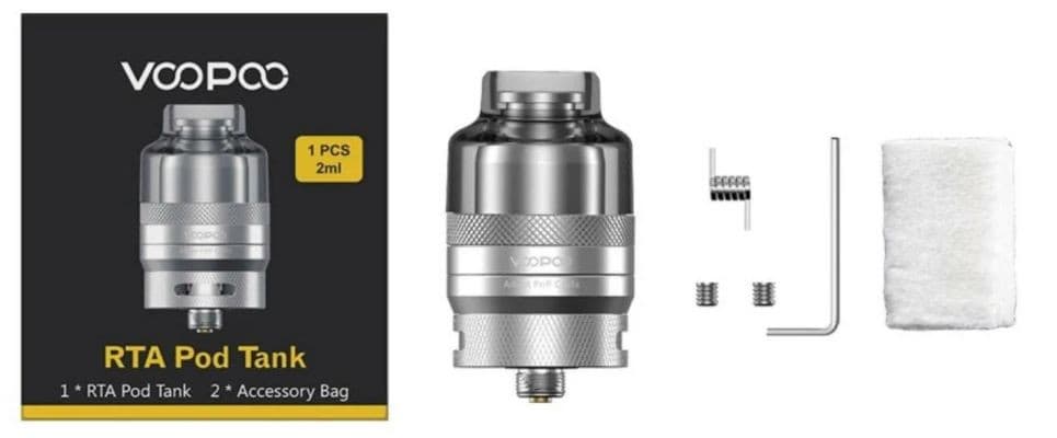 Бак Voopoo RTA Pod Tank