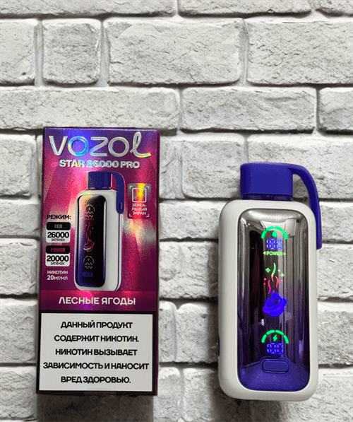 Vozol Star 26000 Pro затяжек