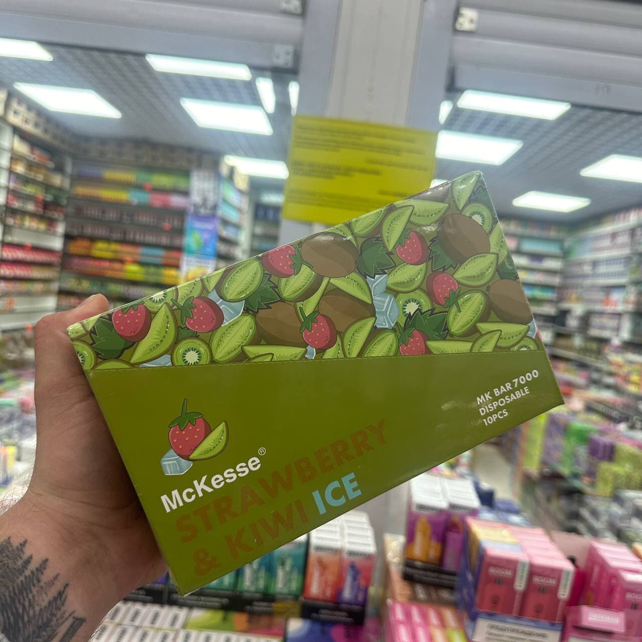 McKesse MK Bar 7000 затяжек