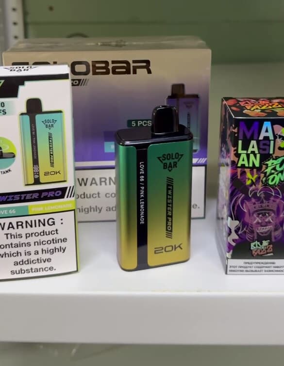 SOLOBAR TWISTER PRO 20000 затяжек