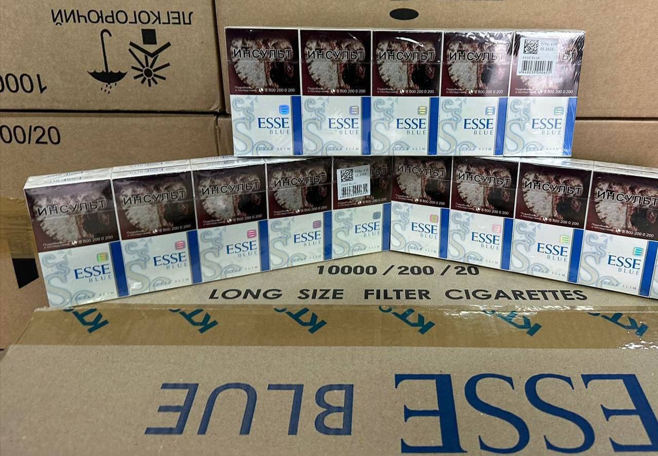 Сигареты ESSE Super Slim Blue