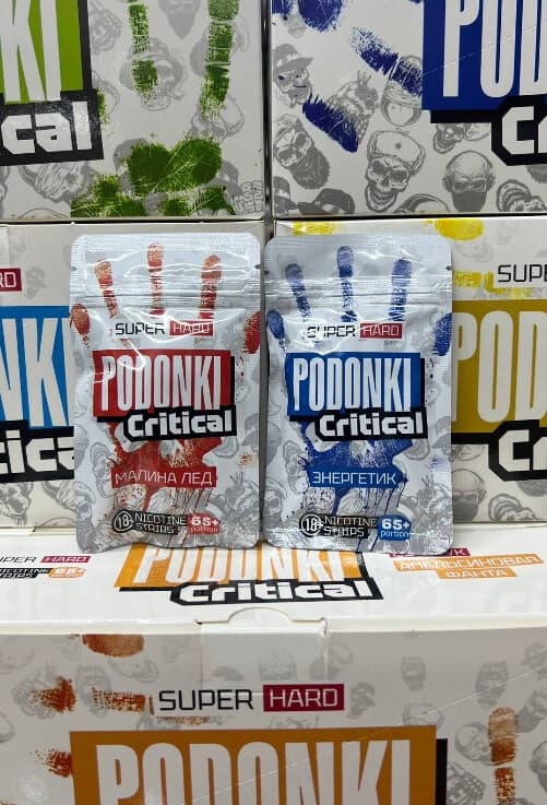 Никотиновые пластинки PODONKI CRITICAL