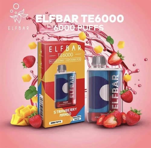 ELF BAR TE 6000 - 6000 затяжек