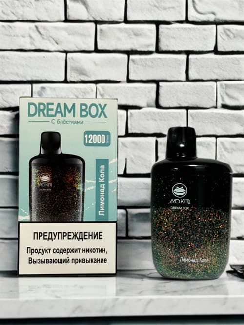 Aokit Dream Box с блёстками 12000 затяжек