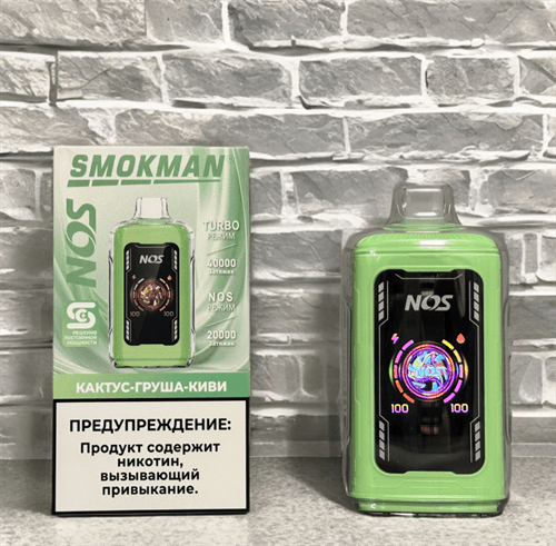 SMOKMAN NOS 40000 затяжек