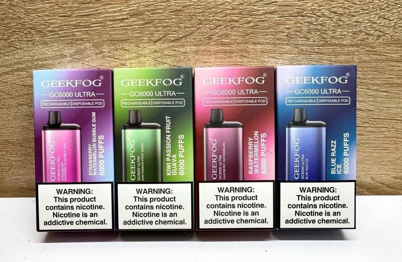 Geekfog GC600 Ultra - 6000 затяжек