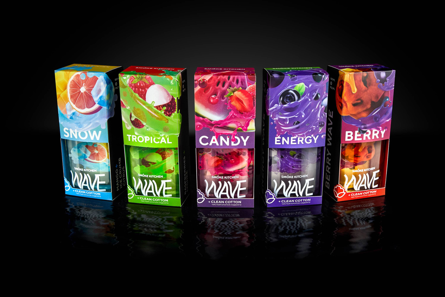 Жидкость WAVE SALT 30ml 20 mg ultra от Smoke Kitchen 1