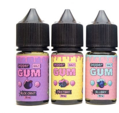 Жидкость PEPPER GUM salt 30 мл strong 1
