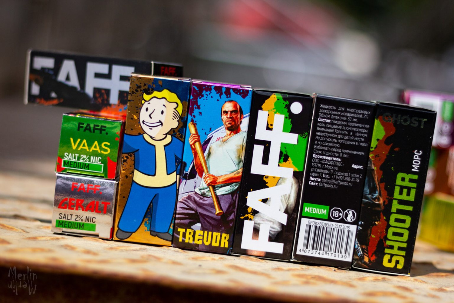 Жидкость FAFF SHOOTER [30ML 20MG HARD] 1