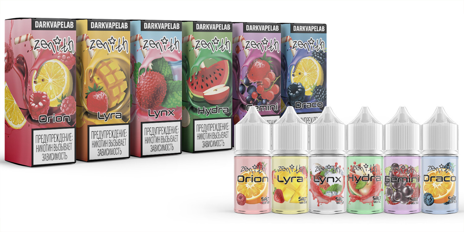 Жидкость DARKVAPELAB ZENITH V3.0 [30ML 20MG STRONG] 1
