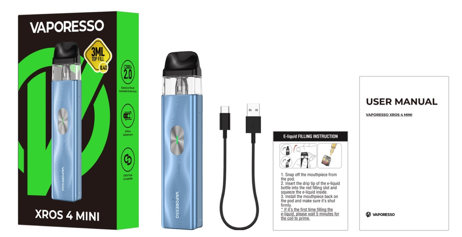 VAPORESSO XROS 4 MINI KIT 1