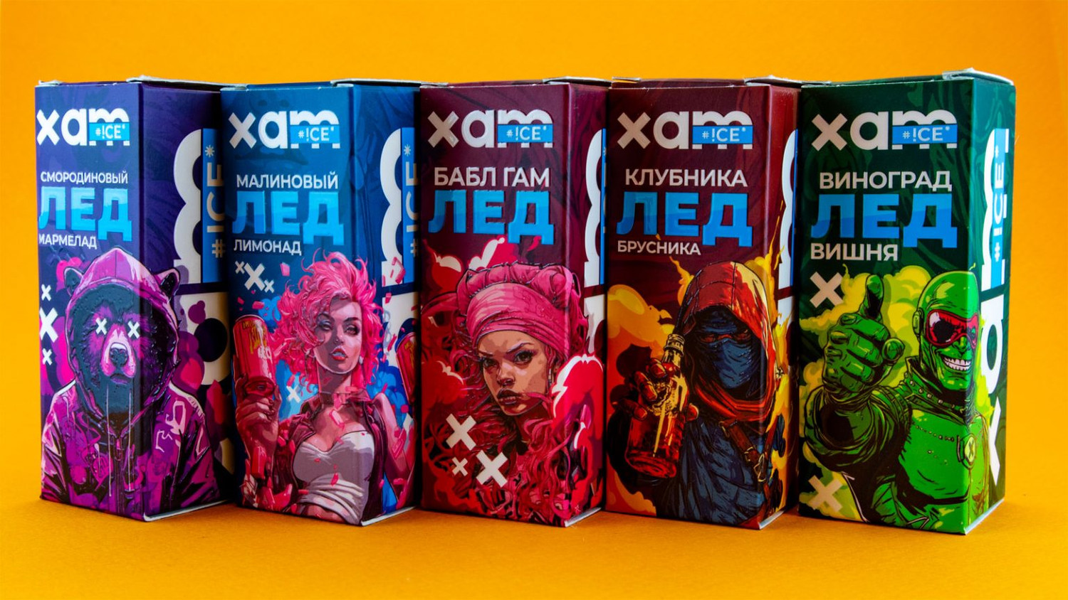 Жидкость XAM ICE [30ML 20MG HARD] 1