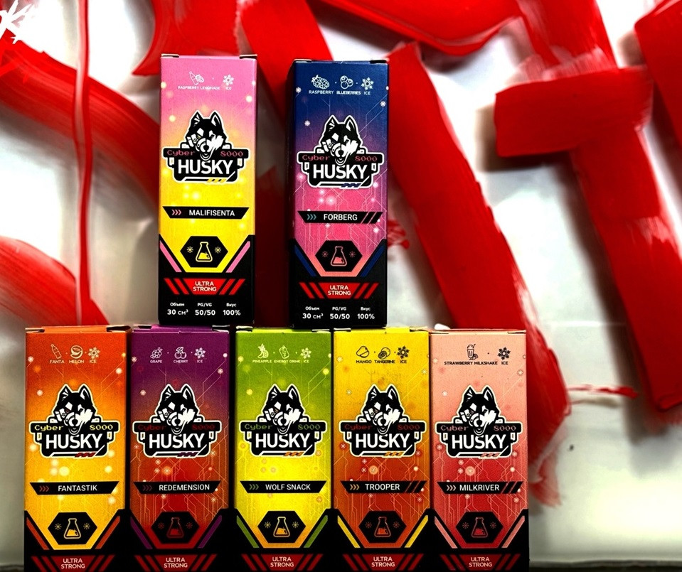 Жидкость HUSKY CYBER ULTRA STRONG [30ML 20MG] 1