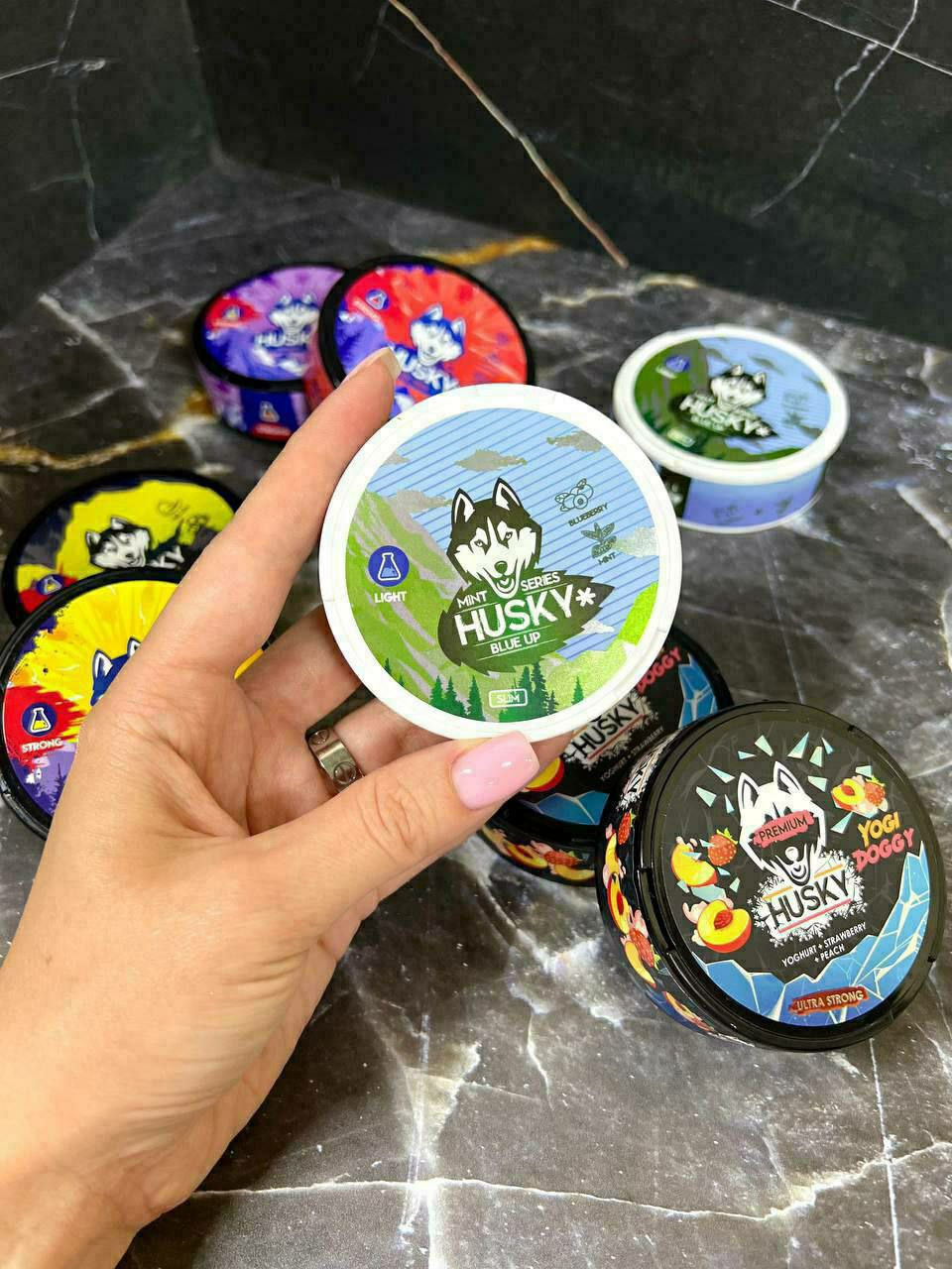 Снюс HUSKY MINT SERIES [14GR 100MG LIGHT] 1