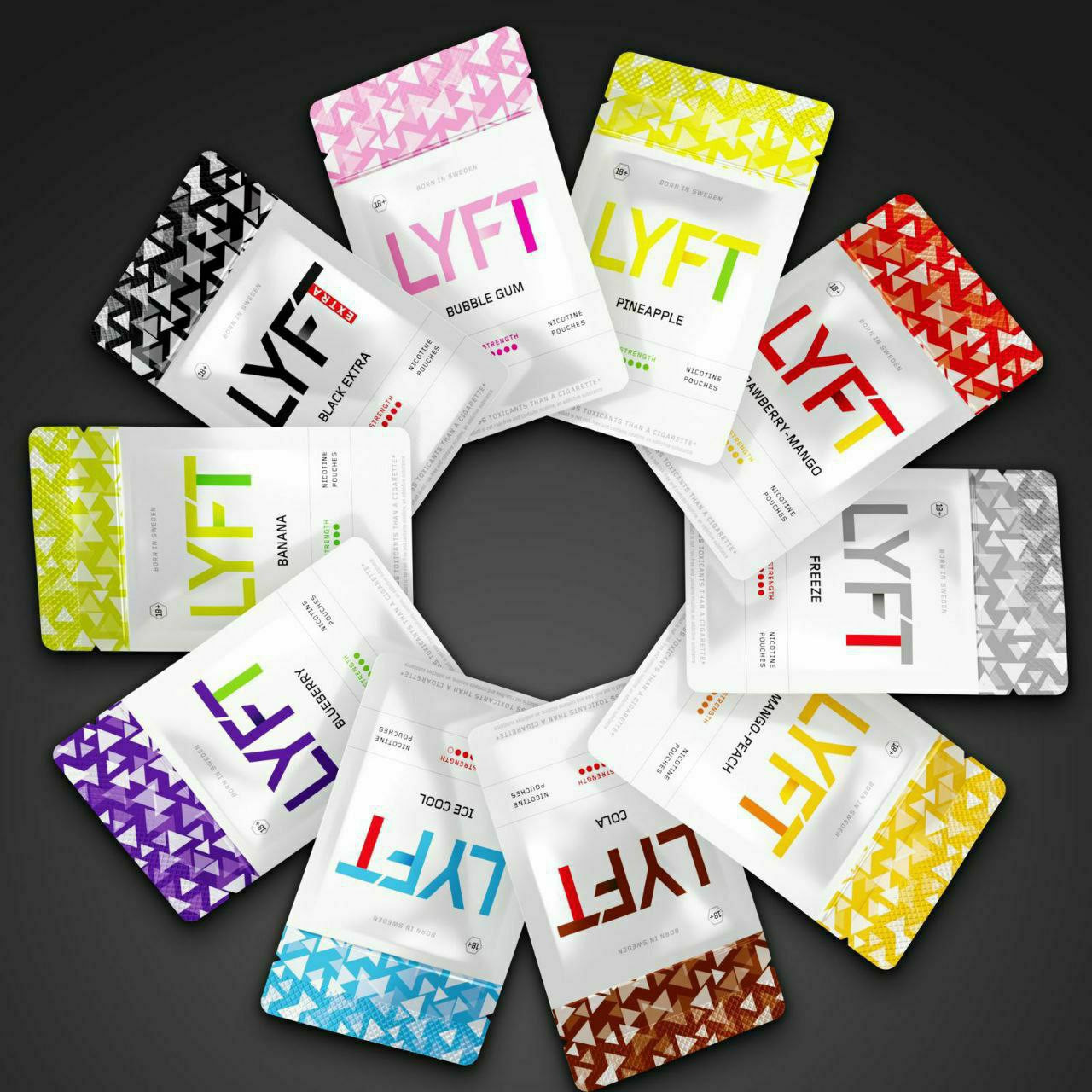 Никотиновые пластинки LYFT [40 portions] 1