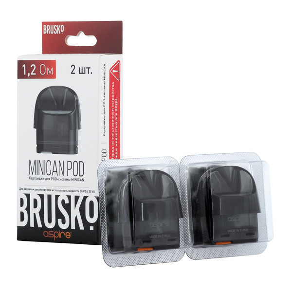 Картридж BRUSKO MINICAN POD / 3ml / 0.8/1.2 [1шт в упаковке] 1