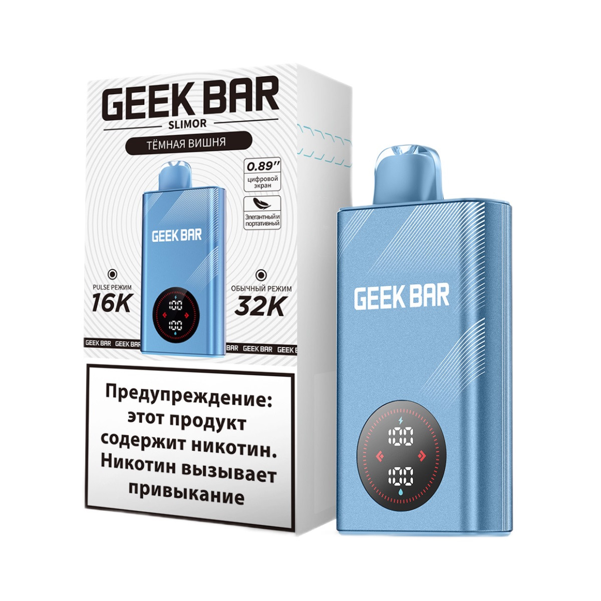 GEEK BAR SLIMOR 32000 затяжек 1