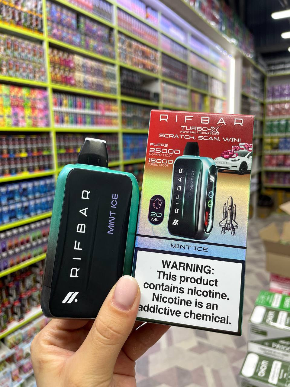 RIFBAR 25000 затяжек 1