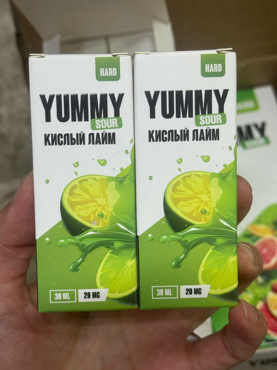 Жидкость YUMMY SOUR [30ML 20MG HARD] 1