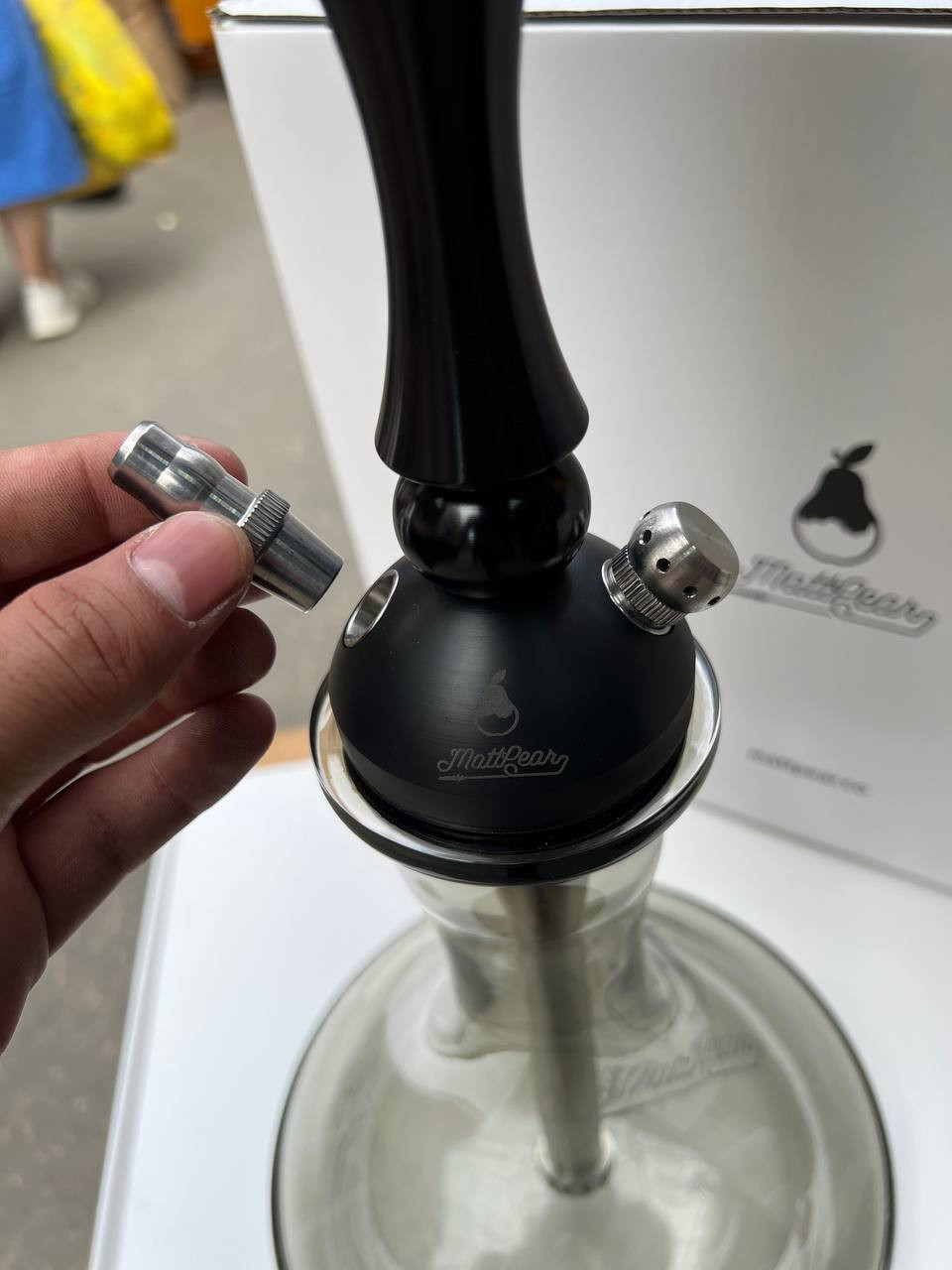 Кальян MattPear Simple M Black thumbnail 2