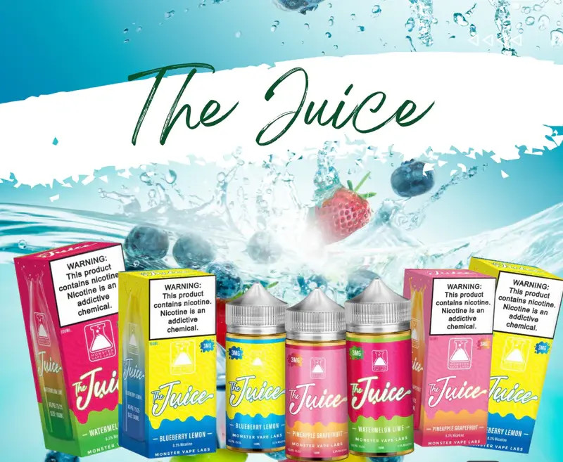 Премиальная жидкость MONSTER VAPE LAB "THE JUICE" 10ML 20MG