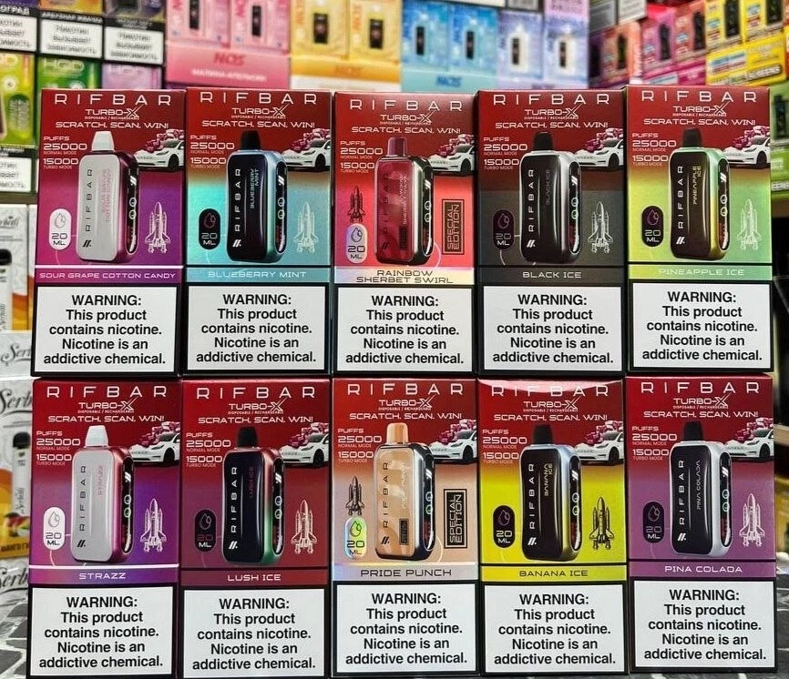 Rif Bar TURBO 25000 затяжек 1