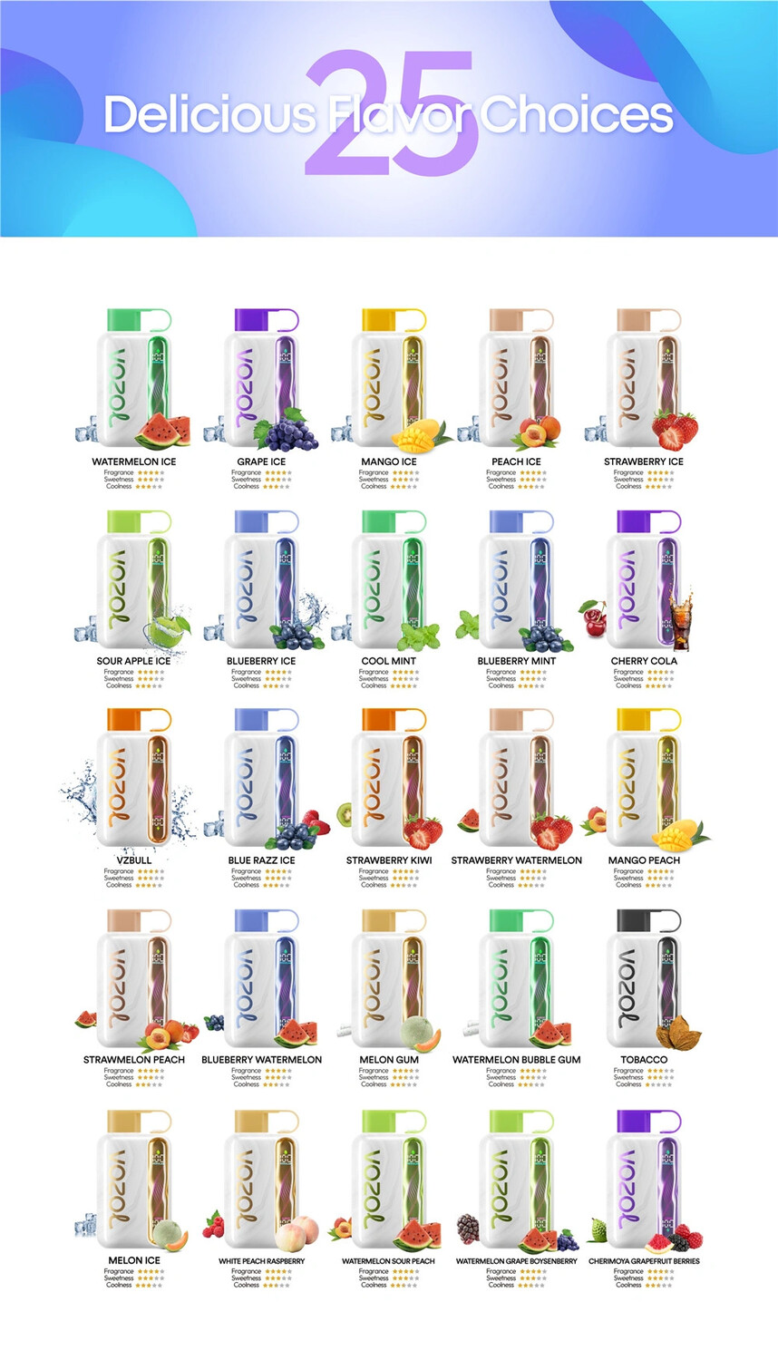 Vozol Star 40000 затяжек thumbnail 3