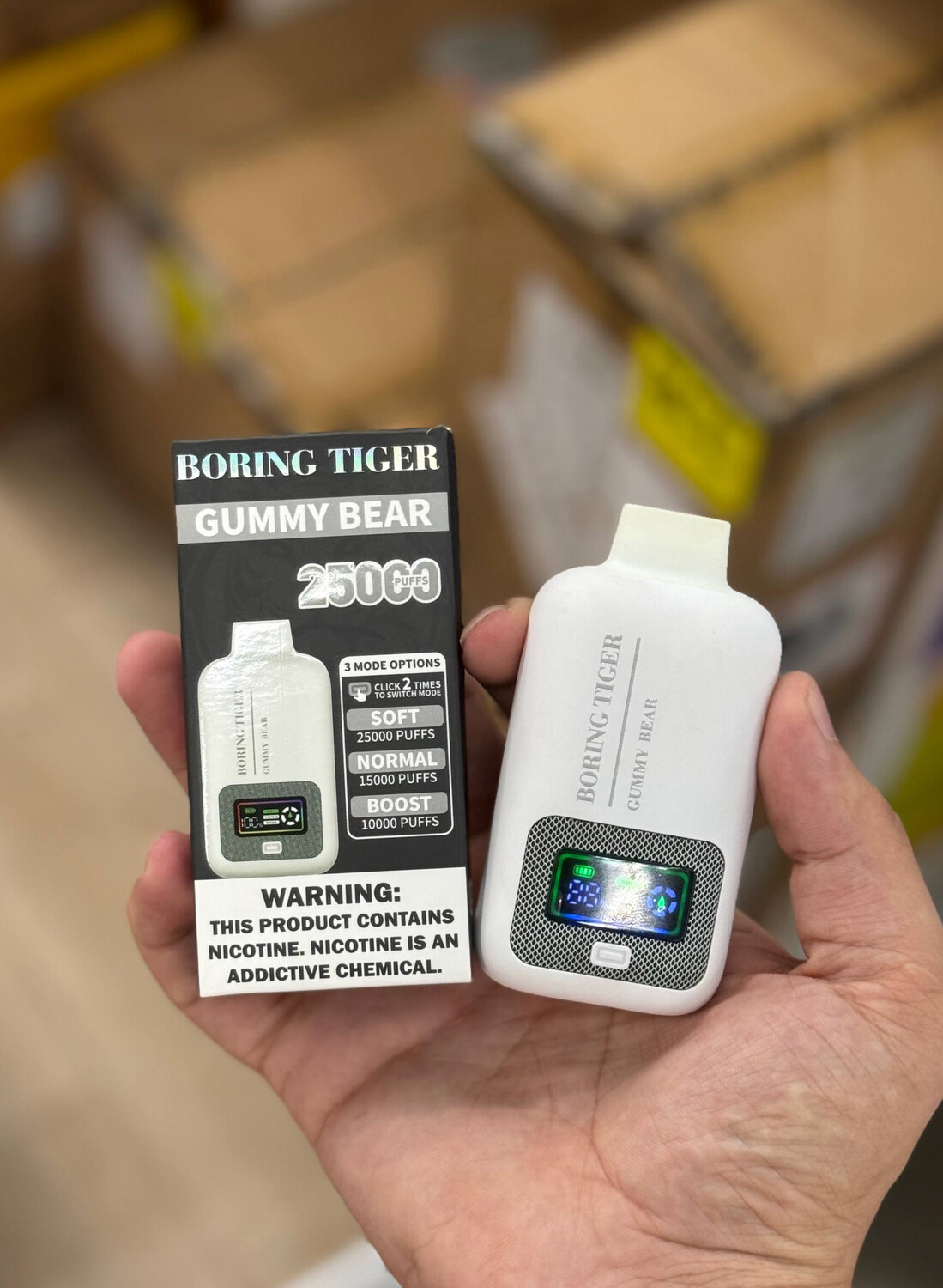 LUFFBAR Boring Tiger 25000 затяжек 1