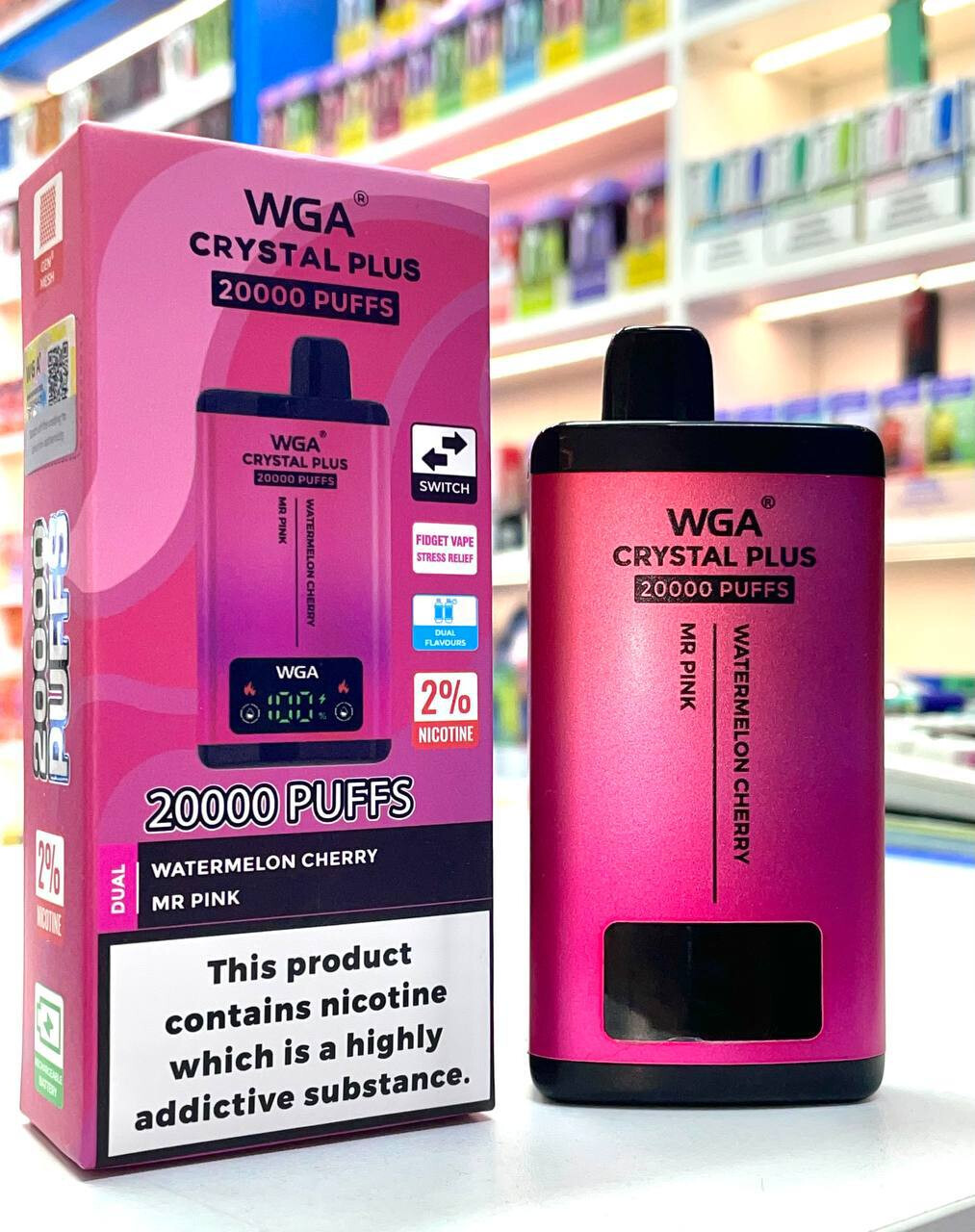 WGA crystal plus 20000 затяжек 1