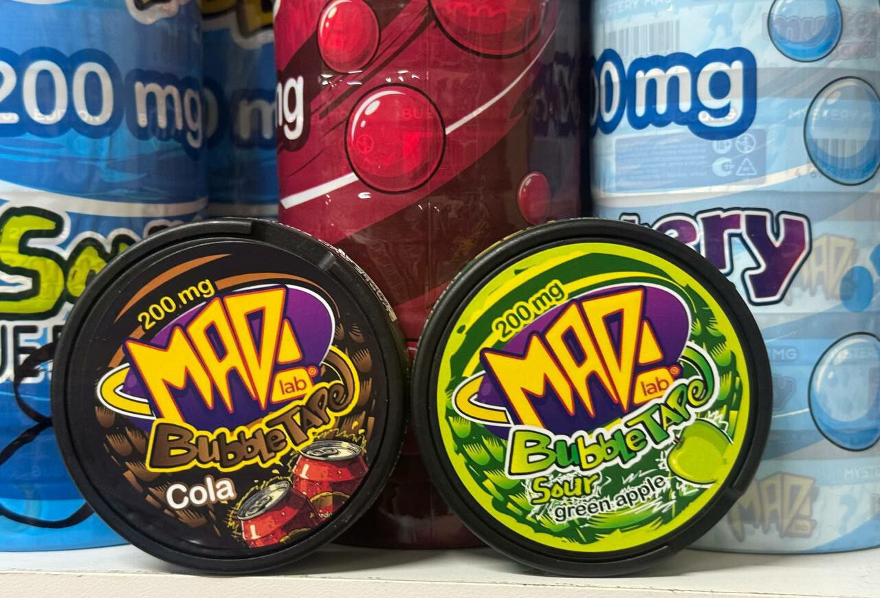 MAD BUBBLE TAPE 200 MG 1