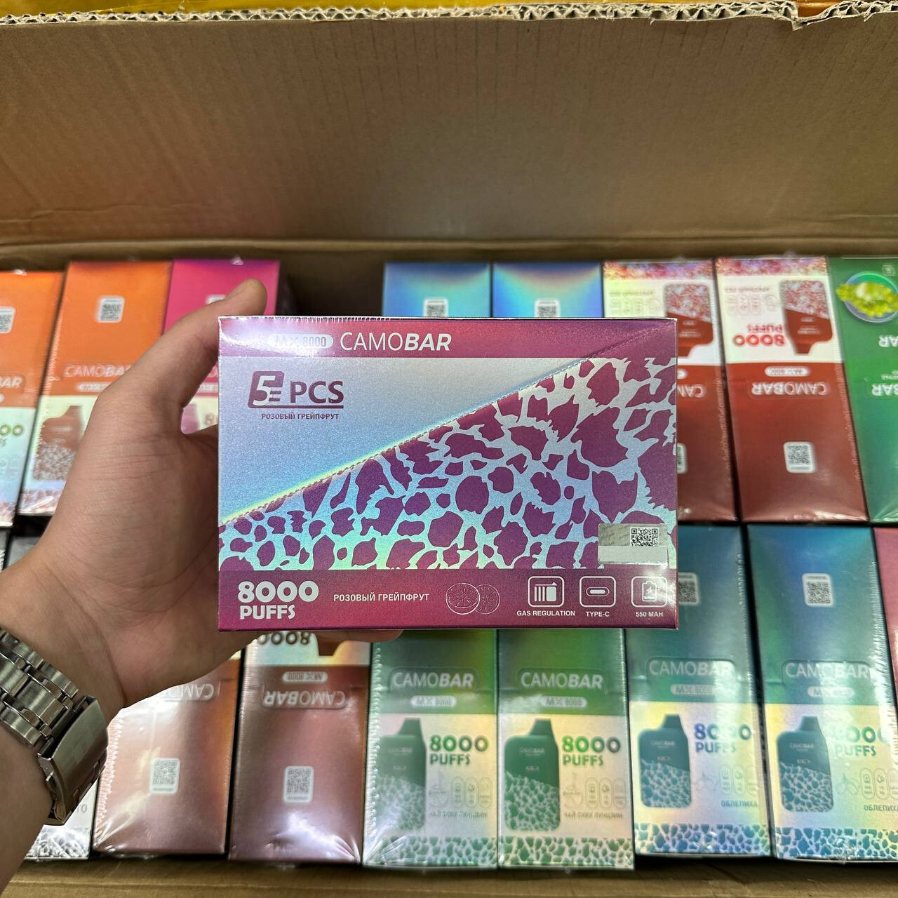 САМОBAR MX 8000 - 8000 затяжек thumbnail 2