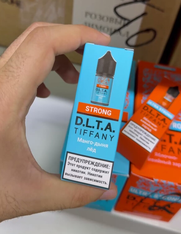 Премиальная жидкость D.L.T.A. TIFFANY 30ML 20MG STRONG 1