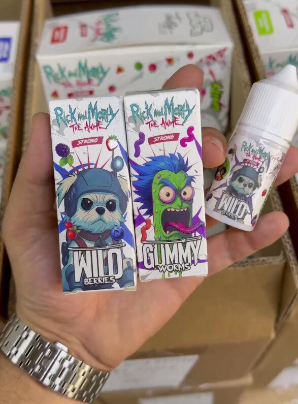 Жидкость RICK AND MORTY THE ANIME 30ML 20MG MEDIUM 1