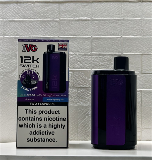 Ivg Dual Tank 12000 Switch - 12000 затяжек с двойными вкусами 1
