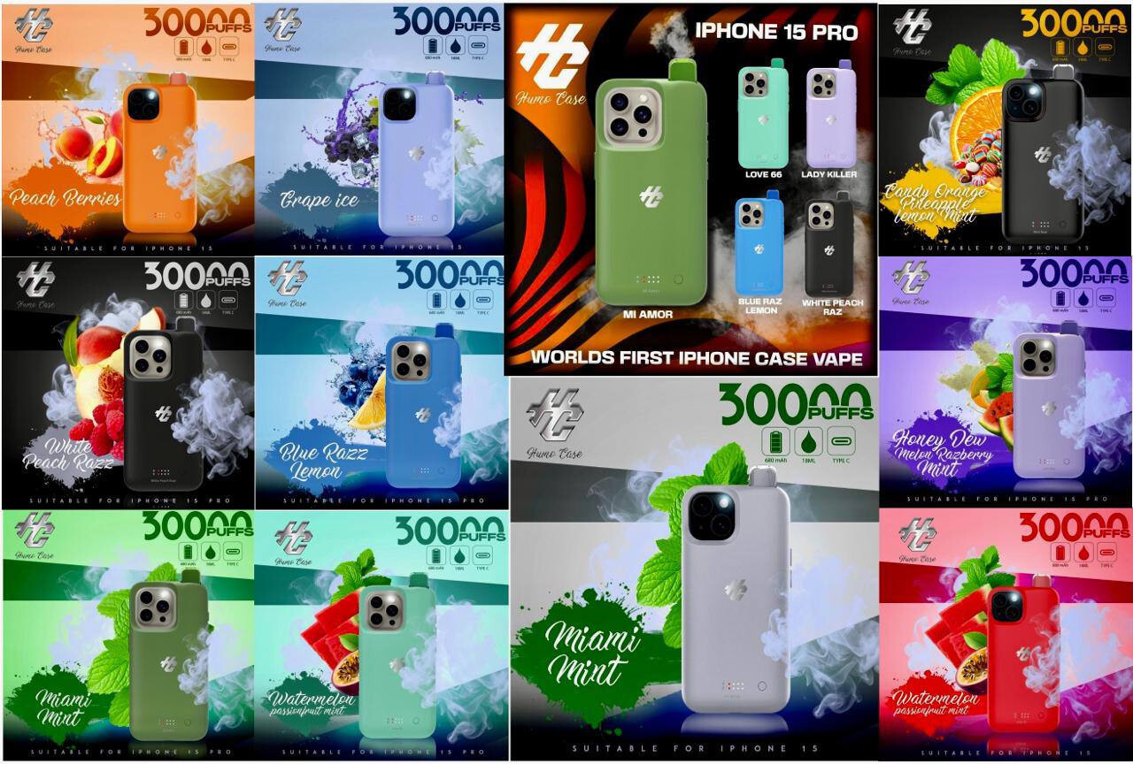 Humo IPHONE 15 Pro Case 30000 затяжек 1