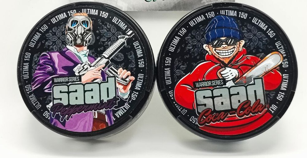 Снюс SAAD WARRIOR 150mg 1