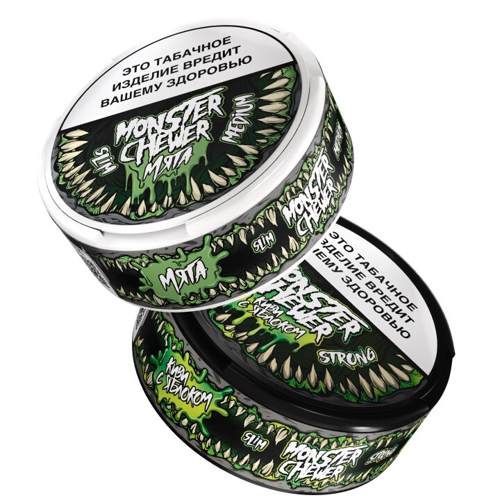 Жевательный Табак MONSTER CHEWER MEDIUM/STRONG 1
