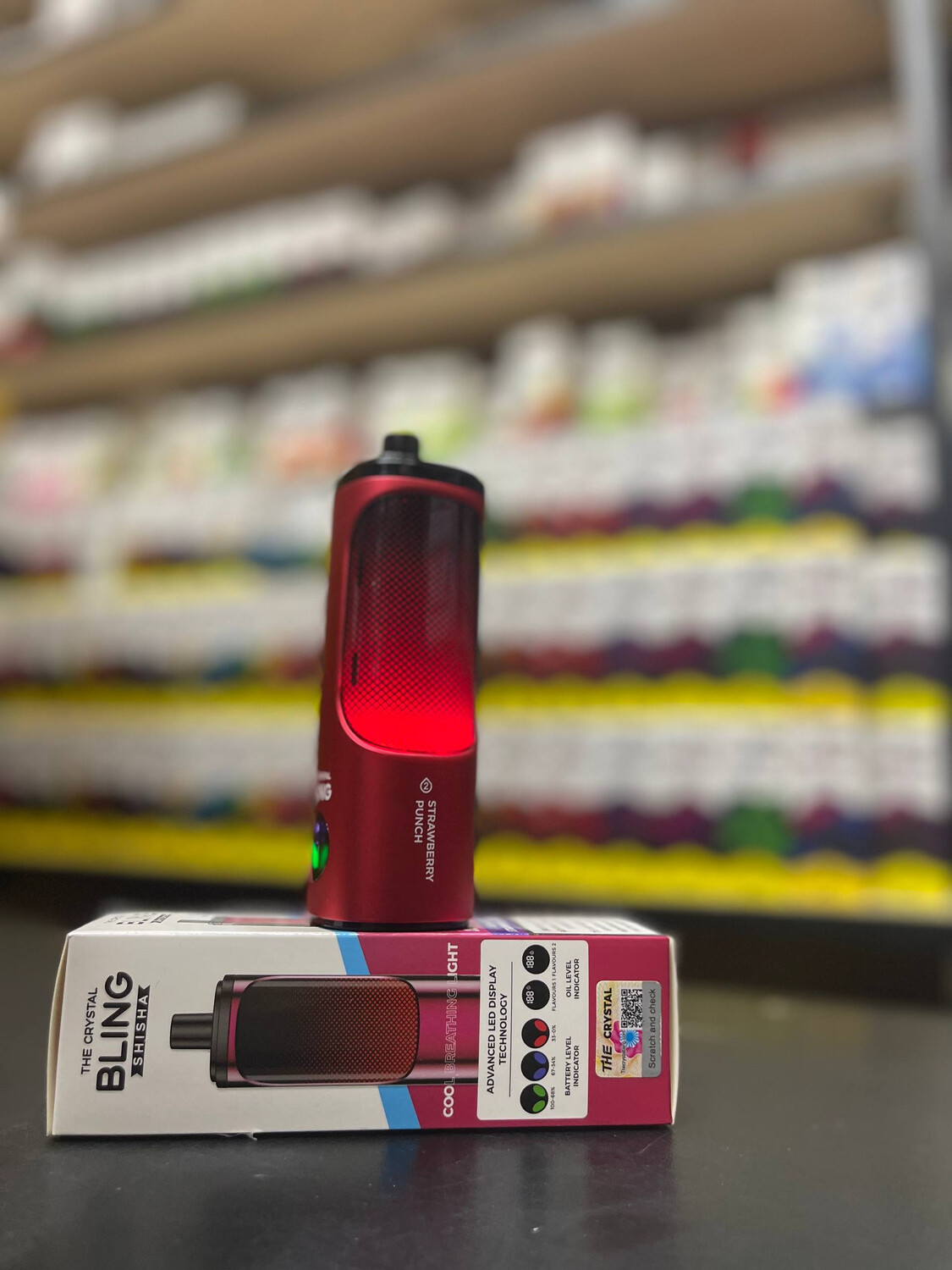 The Crystal Bling Shisha 25000 - 25000 затяжек с переключателем вкуса thumbnail 3