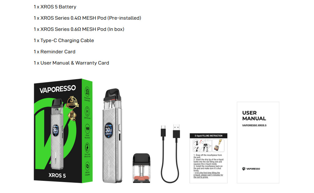 Vaporesso XROS 5 thumbnail 2