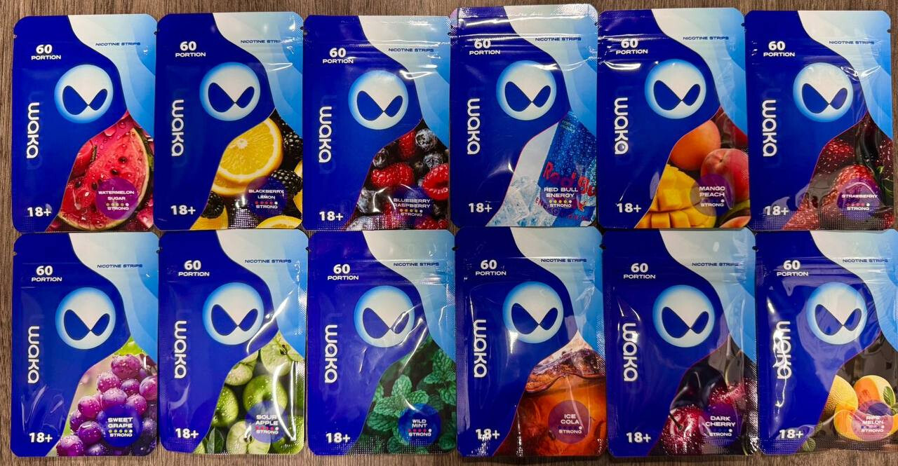 Никотиновые пластинки WAKA 1