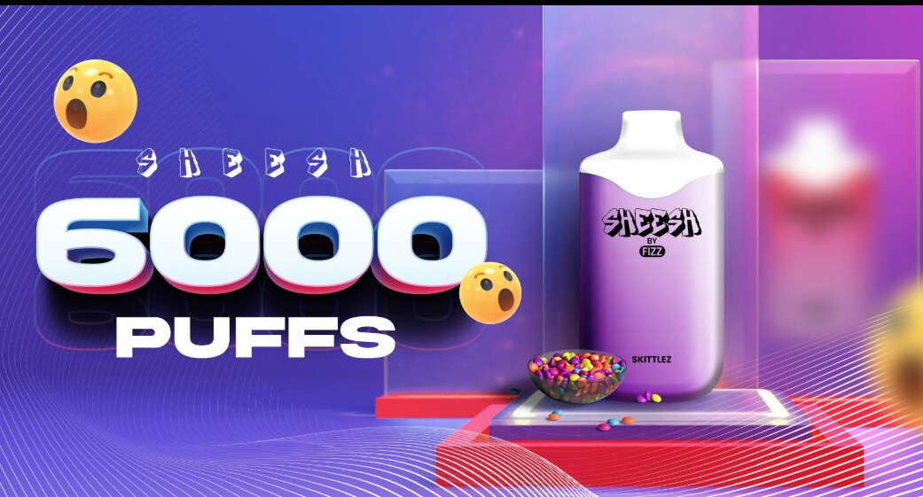 Sheesh 6000 затяжек 1