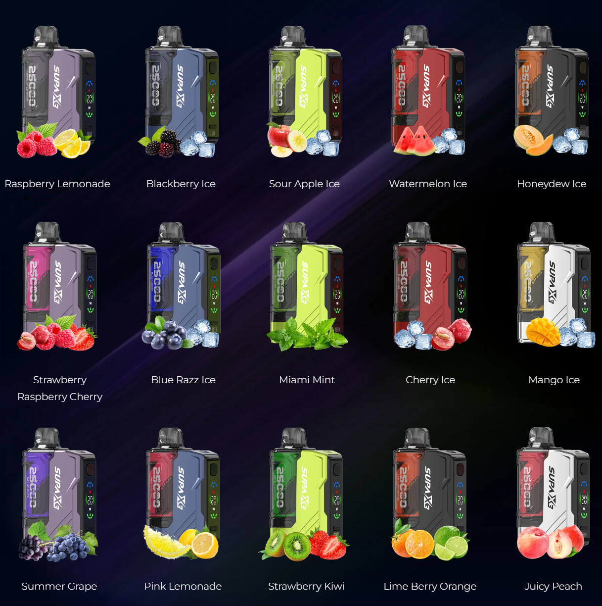 Hcigar AKSO SUPO X3 POD Kit - 25000 затяжек thumbnail 5